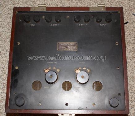 Audio Frequency Amplifier Type 2A; Western Electric (ID = 1789995) Verst/Mix