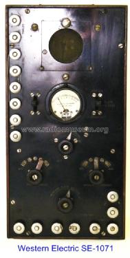 Audion Control Box Type SE1070; Western Electric (ID = 993952) mod-pre26