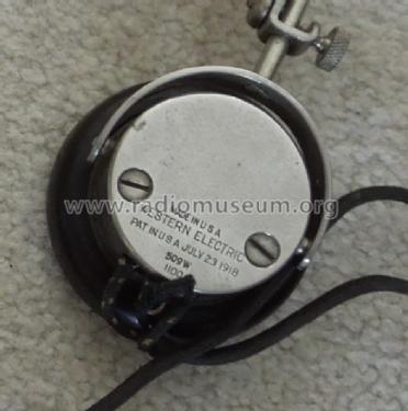 Headphones 509-W Speaker-P Western Electric Company Inc.; New York
