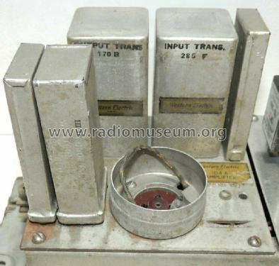 Pre-Mixing Amplifier 104A; Western Electric (ID = 2793819) Ampl/Mixer