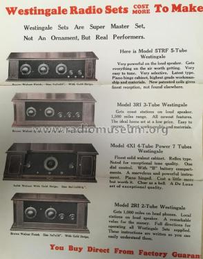 2RI 2-Tube ; Westgale Electric / (ID = 1986074) Radio