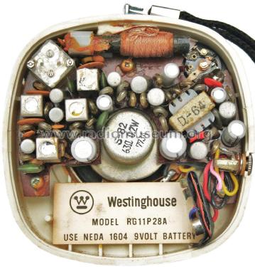 8 Transistor RG-11P28A ; Westinghouse El. & (ID = 1740163) Radio