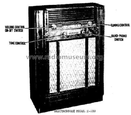 H138 Ch=V-2102-1; Westinghouse El. & (ID = 488871) Radio