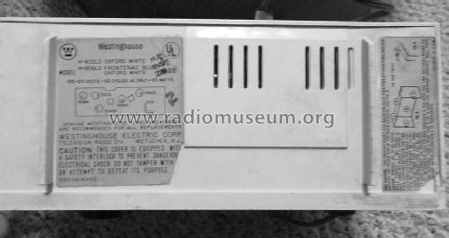 H906L5 Frontenac Blue / Oxford White; Westinghouse El. & (ID = 1519970) Radio