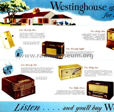 H-157 Library Ch= V-2122; Westinghouse El. & (ID = 1672344) Radio