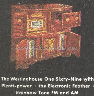 H-169 Ch= V-2124-1; Westinghouse El. & (ID = 1806656) Radio