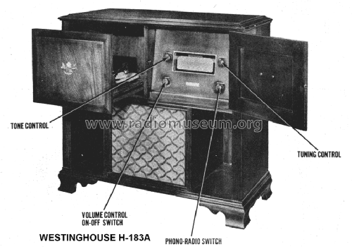 H-183A ; Westinghouse El. & (ID = 1417893) Radio