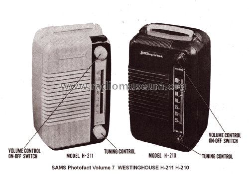 H-210 Ch= V-2144; Westinghouse El. & (ID = 1280465) Radio