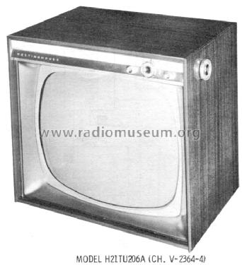 H-21T206A Ch= V-2364-3; Westinghouse El. & (ID = 785492) Televisión