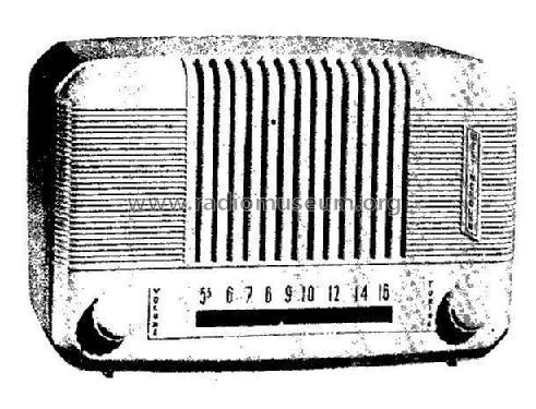 H-311T5U CH= V-2161-U; Westinghouse El. & (ID = 259850) Radio