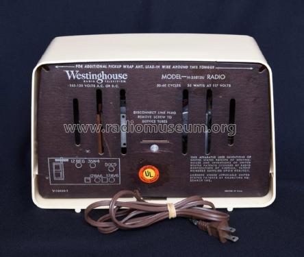 H-338T5U Ch= V-2157-4U; Westinghouse El. & (ID = 2521958) Radio