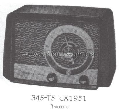 H-345T5 Ch= V-2157-4U; Westinghouse El. & (ID = 1508294) Radio