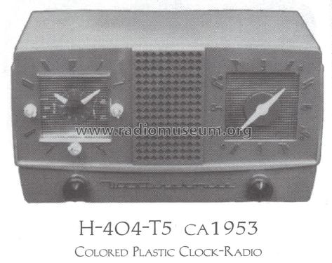 H-404T5 Ch= V-2157-14; Westinghouse El. & (ID = 1508267) Radio