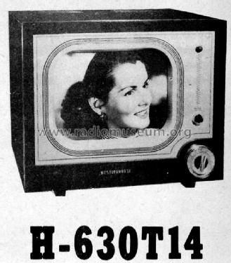 H-630T14 Ch= V-2176; Westinghouse El. & (ID = 1202341) Television