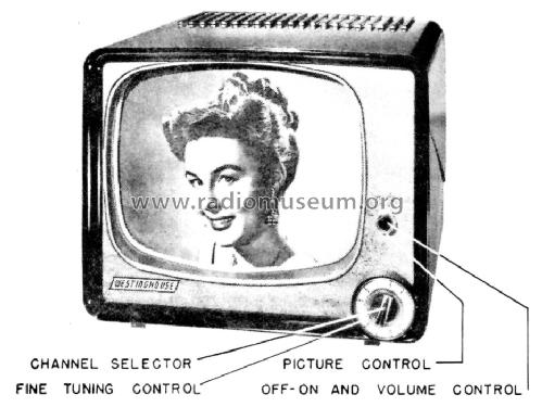 H-663T17 Ch= V-2192-2; Westinghouse El. & (ID = 1216307) Television