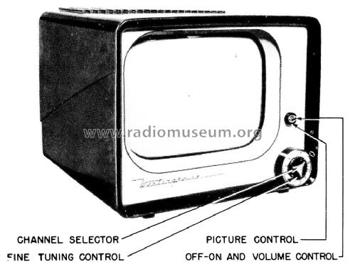 H-665T16 Ch= V-2206-1; Westinghouse El. & (ID = 1216310) Televisión