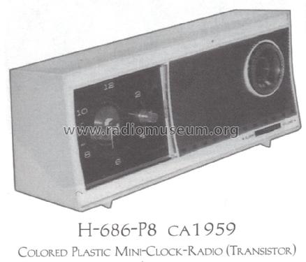 H-686P8 Ch= V-2396-1; Westinghouse El. & (ID = 1508271) Radio