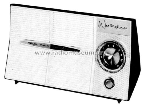 H-705T5 Ch= V-2398-1; Westinghouse El. & (ID = 1198310) Radio