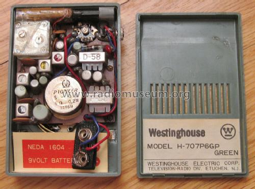 H-707P6GP ; Westinghouse El. & (ID = 1236895) Radio