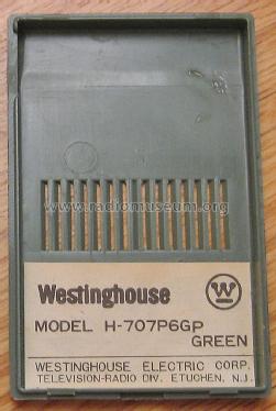 H-707P6GP ; Westinghouse El. & (ID = 1236897) Radio