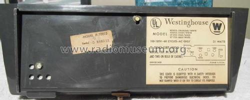 H-708T5 Ch= V-2398-2; Westinghouse El. & (ID = 1293856) Radio