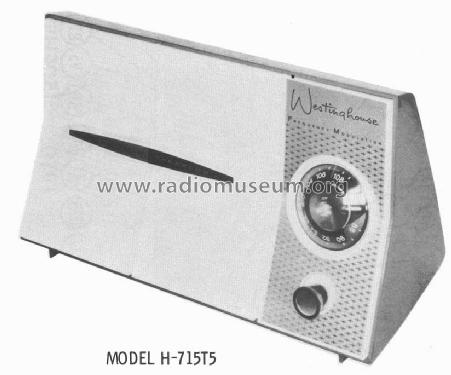 H-715T5 Ch= V-2400-1; Westinghouse El. & (ID = 556359) Radio