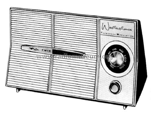 H-715T5A Ch= V-2400-3; Westinghouse El. & (ID = 1201860) Radio