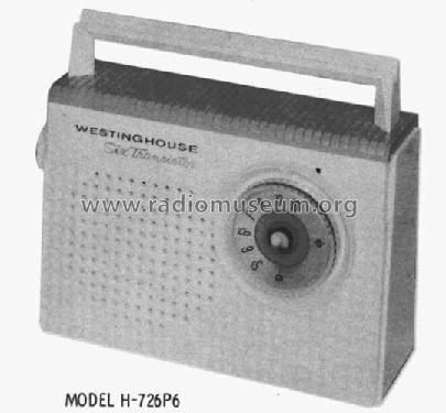 H-726P6 Ch= V-2397-3; Westinghouse El. & (ID = 562348) Radio