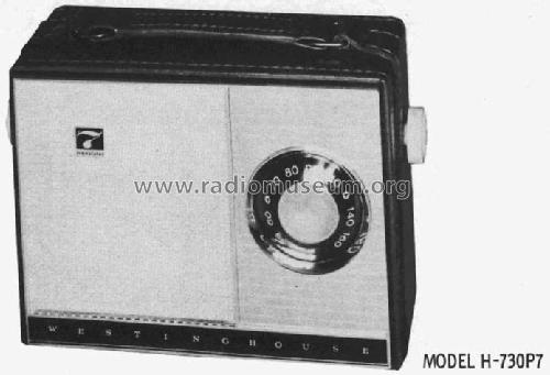 H-730P7 Ch= V-2402-1; Westinghouse El. & (ID = 590615) Radio