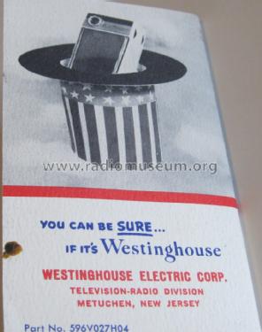 H-732P7GP Ch= V-2403-1; Westinghouse El. & (ID = 1510512) Radio