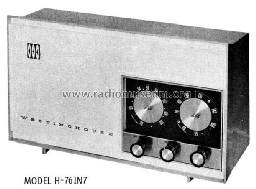 H-761N7 Ch= V-2407-1; Westinghouse El. & (ID = 515271) Radio