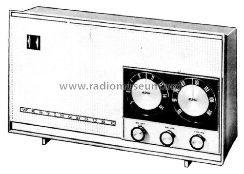 H-761N7A Ch= V-2407-3; Westinghouse El. & (ID = 1199850) Radio