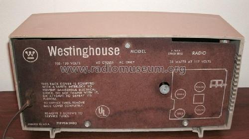 H-766L4 Ch= V-2239-8; Westinghouse El. & (ID = 2033099) Radio