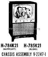 H-785K21 Ch= V-2247-1; Westinghouse El. & (ID = 680460) Televisión