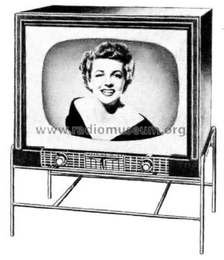 H-795T27 Ch= V-2250-1; Westinghouse El. & (ID = 1240368) Television