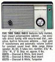 H-831T5 Ch= V-2424-1; Westinghouse El. & (ID = 655197) Radio