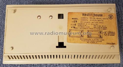 H-954P6 Ch= V-2463-2; Westinghouse El. & (ID = 2989440) Radio