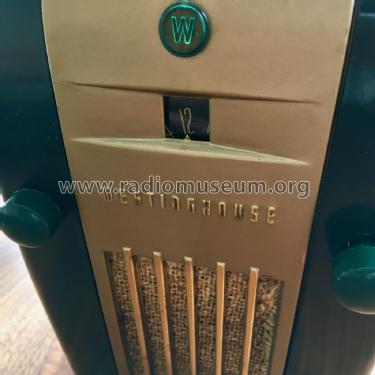 'Little Jewel' 'Refrigerator' H-124; dark green; Westinghouse El. & (ID = 2129114) Radio