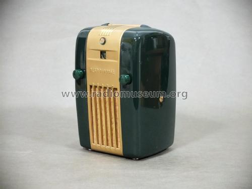 'Little Jewel' 'Refrigerator' H-124; dark green; Westinghouse El. & (ID = 2166084) Radio