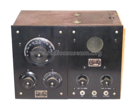 Short Wave Regenerative Receiver RC ch= RA+DA; Westinghouse El. & (ID = 2350458) Radio