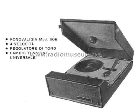 Suitcase sound 608; Westinghouse El. & (ID = 3067460) Enrég.-R