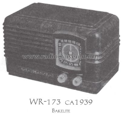 WR-173 ; Westinghouse El. & (ID = 1508263) Radio