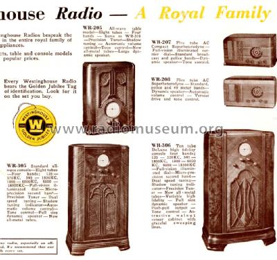 WR-205 ; Westinghouse El. & (ID = 1671746) Radio