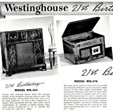 WR-484 ; Westinghouse El. & (ID = 1672272) Radio