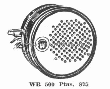 WR500; Westinghouse El. & (ID = 598807) Car Radio