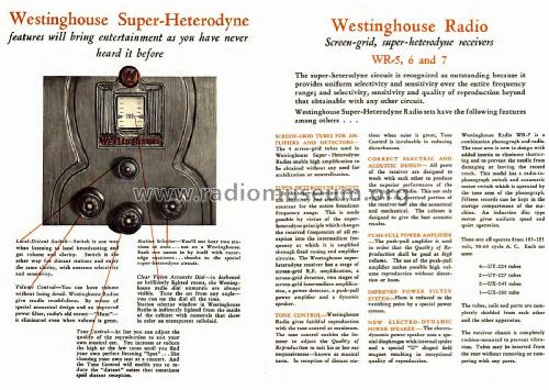 WR5; Westinghouse El. & (ID = 2834322) Radio