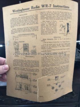 WR7; Westinghouse El. & (ID = 2229644) Radio