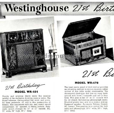 WR-478 ; Westinghouse El. & (ID = 1672279) Radio