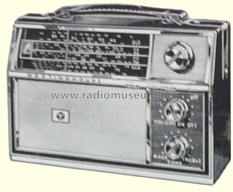 Transistor 8 W831P; Westinghouse brand, (ID = 2471741) Radio