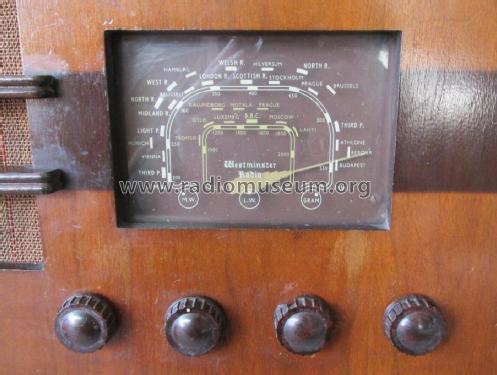 Table Radiogram DGA 559; Westminster Brand, (ID = 3011649) Radio